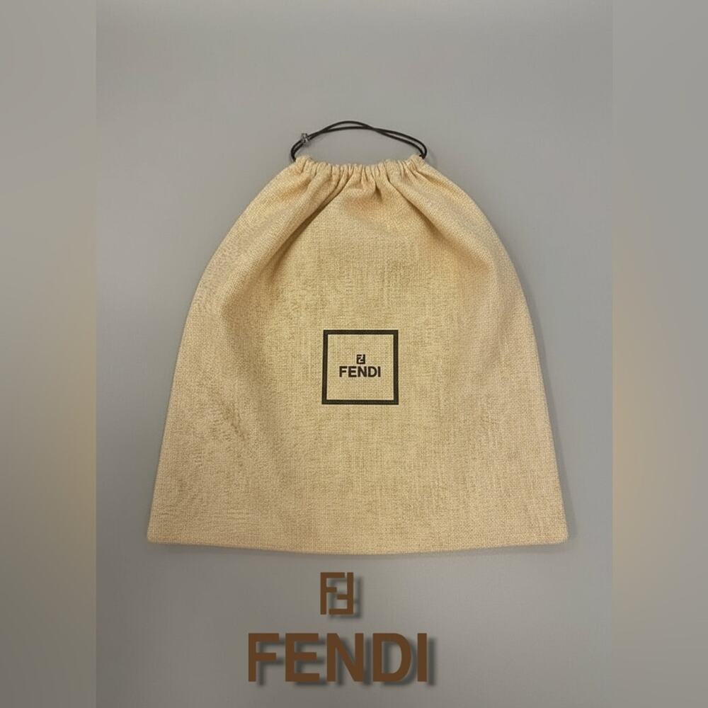 Fendi Zucca Ff Logo Python Leather Platform Stile… - image 7